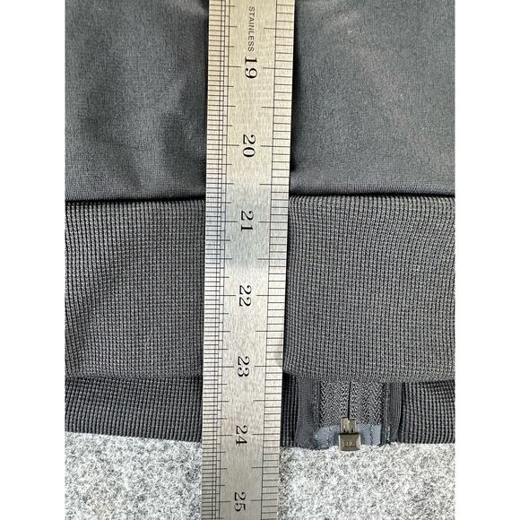 Adidas Black White 3 Stripe Full Zip Up Sweatshirt Women's Size Medium - Picture 5 of 7